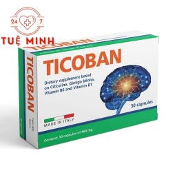 Ticoban - Hỗ trợ tăng cường trí nhớ và chức năng nhận thức