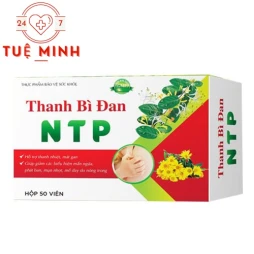 Thanh Bì Đan NTP - Hỗ trợ thanh nhiệt, mát gan hiệu quả