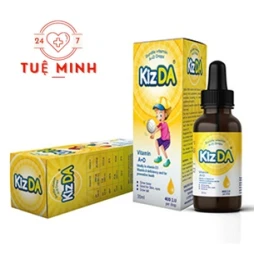 Kizda - Hỗ trợ bổ sung vitamin A và D hiệu quả 