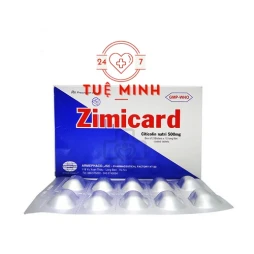 Zimicard 500mg - Thuốc điều trị bệnh não cấp và mãn tính 