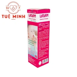 Lasam - Thuốc xịt  làm sạch vết thương ngoài da, loét miệng họng