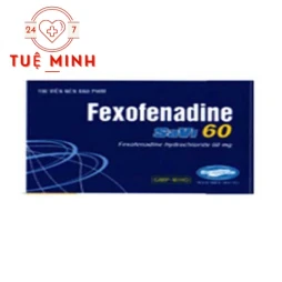 Fexofenadine Savi 60 - Thuốc điều trị viêm mũi dị ứng hiệu quả