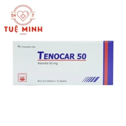 Tenocar 50 - Thuốc điều trị tăng huyết áp hiệu quả