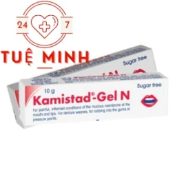 Kamistad gel 25mg - Thuốc điều trị đau niêm mạc, răng, môi hiệu quả