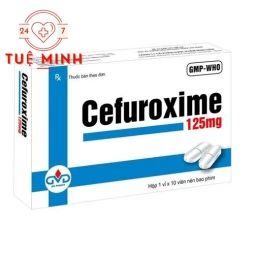 Cefuroxime 125mg MD Pharco (viên) - Thuốc điều trị nhiễm khuẩn hiệu quả