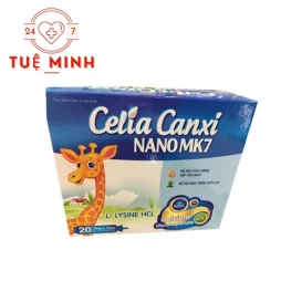 Celia Canxi Nano Mk7 - Hỗ trợ bổ sung canxi giúp xương chắc khỏe