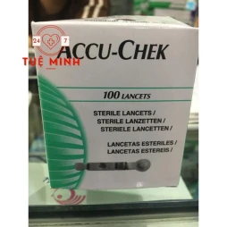 Accu-chek lancet 100 cái