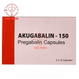 Akugabalin 150mg - Thuốc trị đau dây thần kinh hiệu quả 