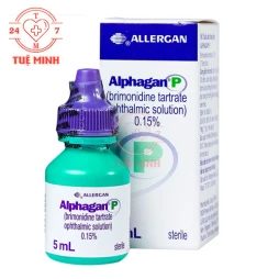 Alphagan P 5ml - Thuốc điều trị glaucoma góc mở, tăng nhãn áp