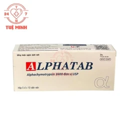 Alphatab US Pharma USA - Thuốc chống viêm, giảm phù nề