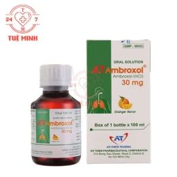 A.T Ambroxol 100ml - Thuốc diều trị viêm, hen phế quản hiệu quả