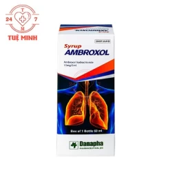 Ambroxol 60ml Danapha - Điều trị các rối loạn về sự bài tiết ở phế quản