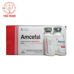 Amcefal 2g - Thuốc điều trị nhiễm khuẩn dược phẩm An Vi