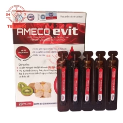 Ameco Evit Vgas - Bổ sung sắt, acid folic hỗ trợ tạo máu hiệu quả