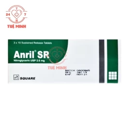 Anril SR - Thuốc điều trị đau thắt ngực hiệu quả của Mỹ