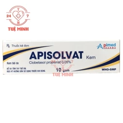 Apisolvat 10g Apimed - Thuốc điều trị viêm da (10 type)