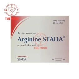 Arginine Stada - Thuốc điều trị rối loạn chức năng gan, tăng amoniac huyết