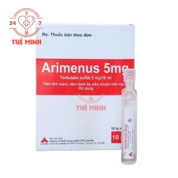 Arimenus 5mg/10ml CPC1HN - Thuốc giảm co thắt trong hen phế quản