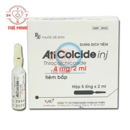 Aticolcide Inj - Thuốc hỗ trợ giúp giãn cơ, giảm đau bụng kinh