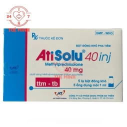 Atisolu 40 inj - Thuốc tiêm giảm đau, kháng viên DP An Thiên
