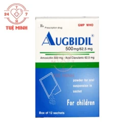 Augbidil 500mg/62,5mg Bidiphar - Thuốc điều trị nhiễm khuẩn