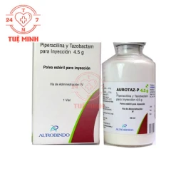 Aurotaz- P 4.5g Aurobindo - Thuốc điều trị nhiễm khuẩn nặng hiệu quả