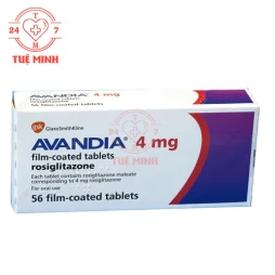 Avandia 4mg - Thuốc điều trị đái thái đường tuýp 2 của Anh