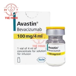 Avastin 100mg/4ml Roche - Thuốc điều trị ung thư phổi của Thụy Sĩ