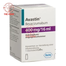 Avastin 400mg/16ml Roche - Thuốc điều trị ung thư phổi hiệu quả