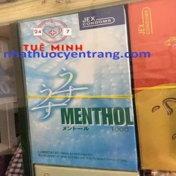 Bao cao su jex menthol