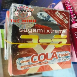 Bao cao su sagami xtreme vị cola