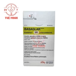 Basaglar KwikPen 100 Units/ml - Thuốc điều trị đái tháo đường