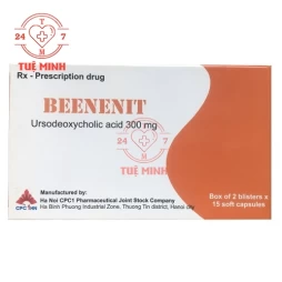 Beenenit 300mg - Thuốc điều trị sỏi mật, sơ gan hiệu quả