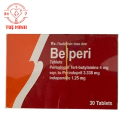 Belperi - Thuốc điều trị tăng huyết áp đường uống hiệu quả