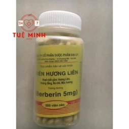 Berberin 5mg (500 viên)