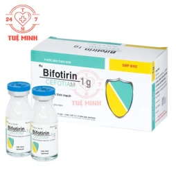 Bifotirin 1g - Thuốc tiêm điều trị nhiễm khuẩn hiệu quả của DP Bình Định