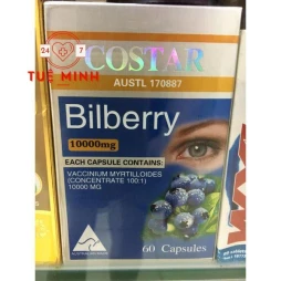 Bilbery costar 10000mg 60 viên