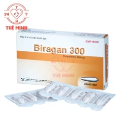 Biragan 300 Bidiphar - Thuốc giảm đau, hạ sốt