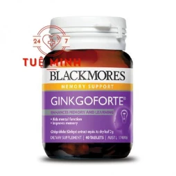 Black mores ginkgo forte 40 viên