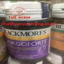 Blackmores ginkgoforte (hộp 40 viên)