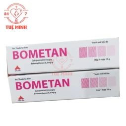 Bometan 15g - Kem điều trị nhiễm khuẩn da hiệu quả của CPC1 Hà Nội