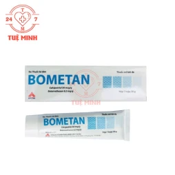 Bometan 30g - Kem bôi điều trị vẩy nến, viêm da cơ địa hiệu quả