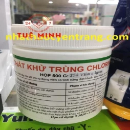 Bột khử trùng cloramin b viên nén 500g