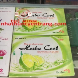 Bột sủi thanh nhiệt herba cool xanh