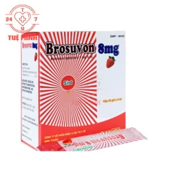 Brosuvon 8mg Phapharco - Siro uống loãng đờm hiệu quả của Phapharco 