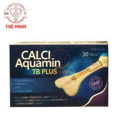 Calci Aquamin TB Plus Foxs – USA - Hỗ trợ phát triển chiều cao và hạn chế loãng xương