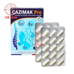 Cazimak Pro -  Sản phẩm bổ sung canxi cho hệ xương khớp chắc khoẻ của Pháp 
