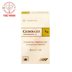 Cedolcef 1g Pymepharco - Thuốc điều trị nhiễm khuẩn