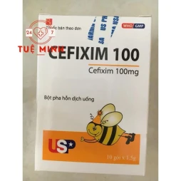 Cefixime 100mg con ong