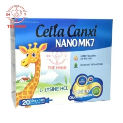 Celia Canxi Nano Mk7 - Hỗ trợ bổ sung canxi giúp xương chắc khỏe